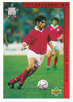 Ciriaco Sforza Switzerland Upper Deck World Cup 1994 Eng/Ita Future Stars #235